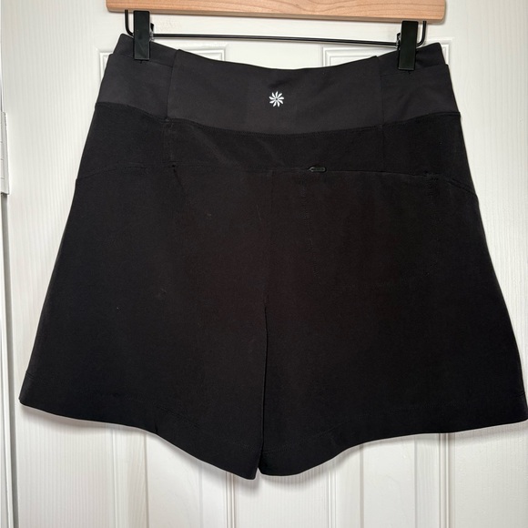 Athleta Fairway Golf Shorts Black‎ size 4 - Picture 4 of 8